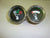 Oil Temp 2 Gauge Set Compatible with Farmall IH H, SH, SM, SMD, W, SW 1947-1954