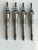 4 Glow Plugs for Bobcat / Kubota / 1J860-65510, 1J860-65512