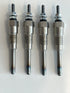 4 Glow Plugs for Bobcat / Kubota / 1J860-65510, 1J860-65512