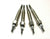 4X Glow Plug MM409510 fits Mitsubishi S4L S4L2 Engine Forklift Compact Tractor