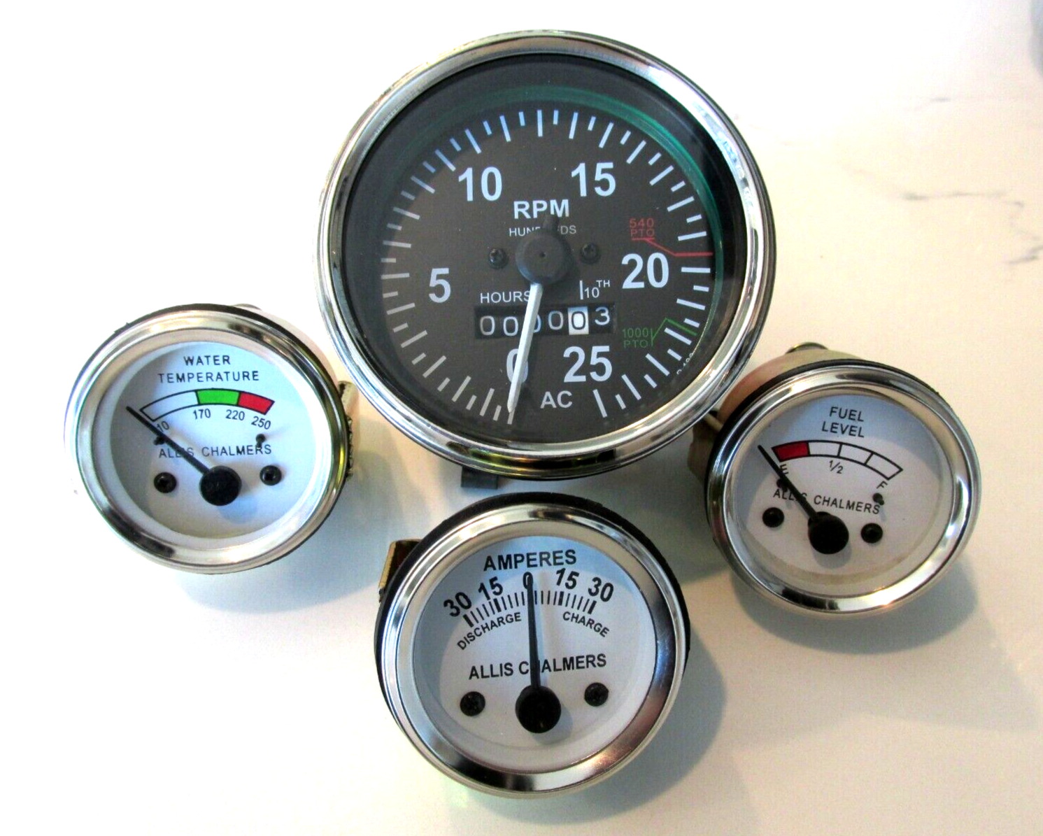 OEM Allis Chalmers Tractor Fuel Gauge 170 175 180 185 190 190XT D21