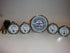 Oil Pressure Fuel Temp Amp Tach Gauge Set for Allis Chalmers Gas D14 D15 D17