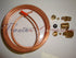 Oil Pressure Gauge Tubing Kit 3/16" x 6' Copper Compatible with Case Tractor